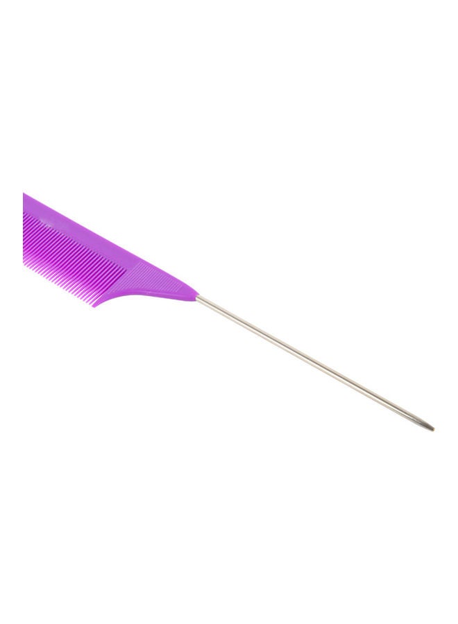 3-Piece Hair Combs Set Purple - Image 3