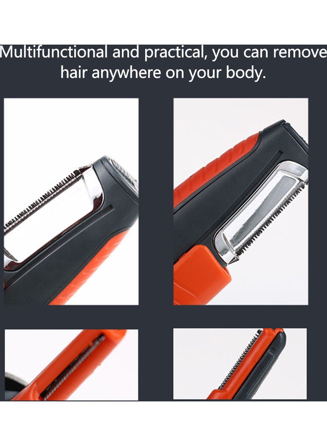 Generic Multifunctional Electric Nose Hair Trimmer For Men Orange/Black  - Image 3