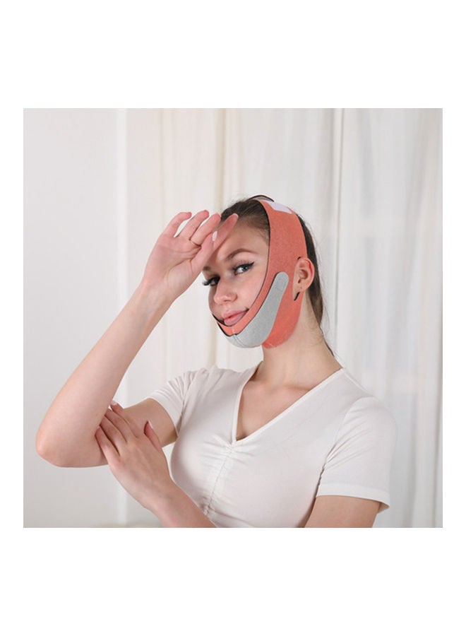 Reusable Face Slimming Strap Face Lifter & Slimmer Orange - Image 3