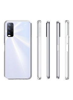 Protective Soft Silicone Case Cover for Vivo Y20 Clear