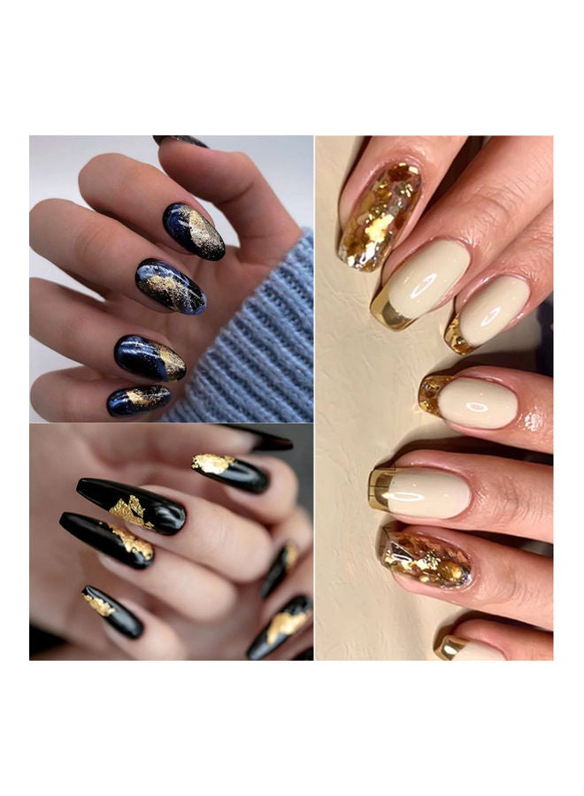 12 عُلبة من رقائق تزيين الأظافر متعدد الألوان - Image 3