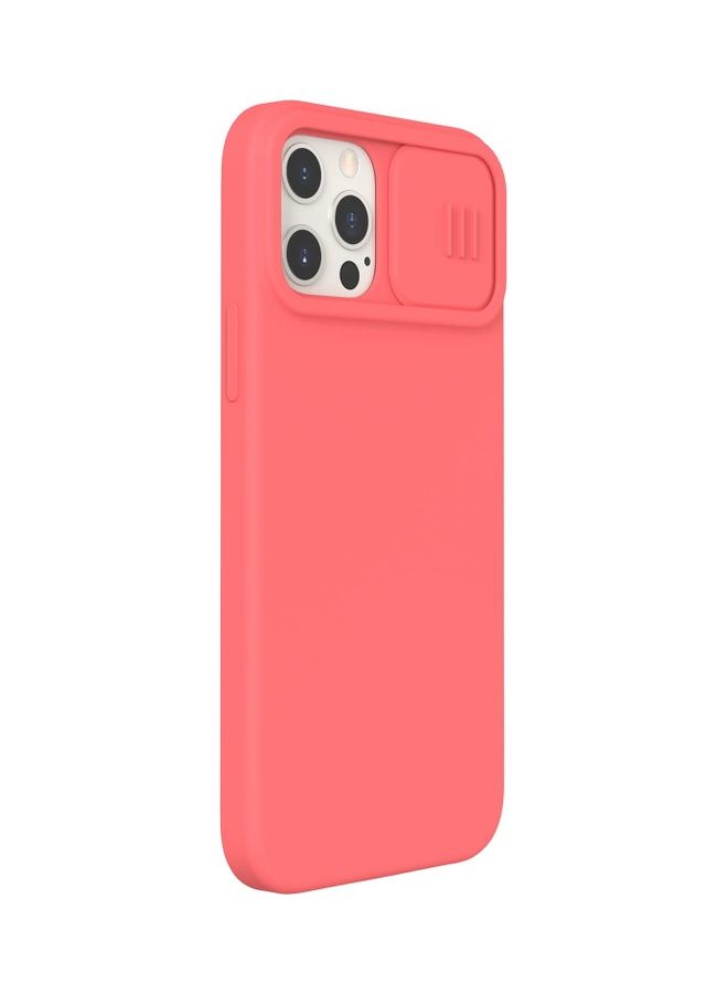 Nillkin - Camshield Silky Magnetic Silicone Case For Apple Iphone 12/12 Pro Pink - Image 1
