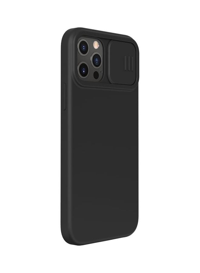 Camshield Silky Magnetic Silicone Case For Apple Iphone 12 Pro Max Black