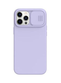 CamShield Silky Magnetic Silicone Case For Apple iPhone 12 Pro Max - purple