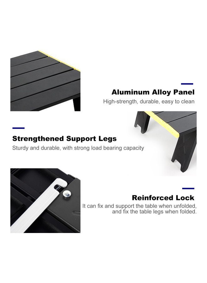 Aluminum Alloy Folding Table 40 x 5.5 x 6.7cm