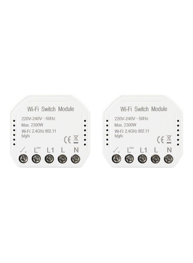 Generic - Wifi Intelligent Light Switch Module White - Image 1