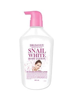 DR. DAVEY Snail Body Lotion White 600ml  - Image 1