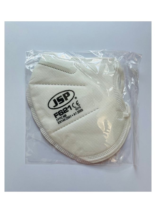 JSP Box of 40 Disposable Vertical Fold Flat Masks Grade FFP2 - Image 4