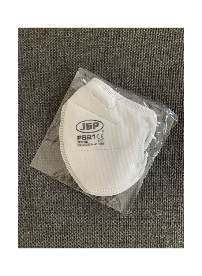 JSP Box of 40 Disposable Vertical Fold Flat Masks Grade FFP2 - Image 5