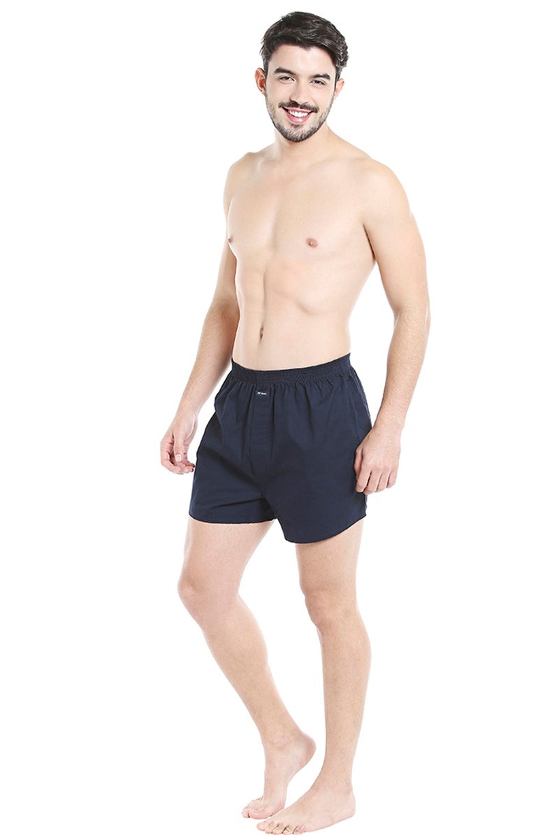 BYC - Comfortable Boxer Navy Blue - Image 1