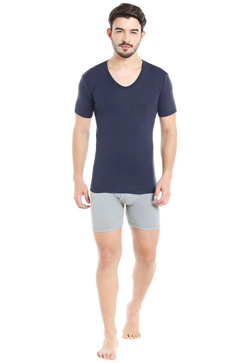 BYC - Comfortable Undershirt Navy Blue - Image 1
