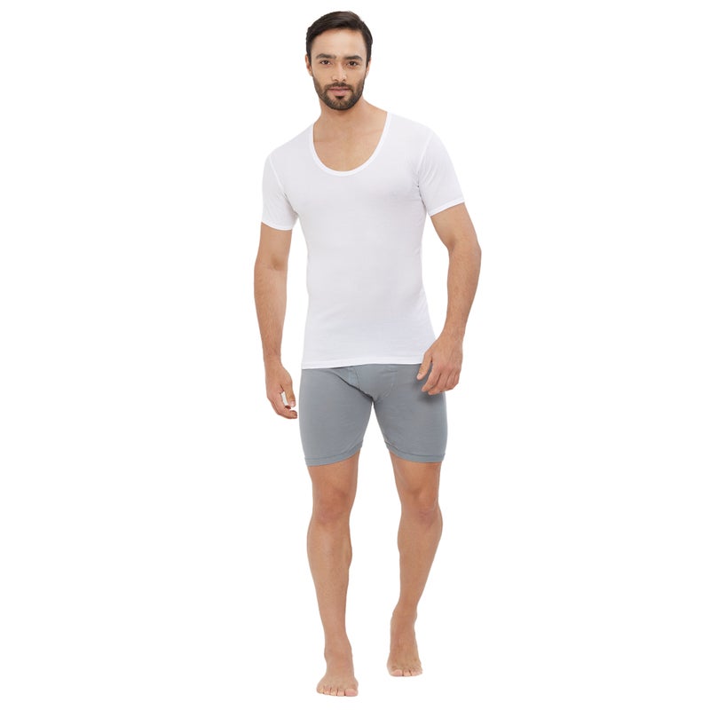 BYC Comfortable Aerocool Undershirt White  - Image 4