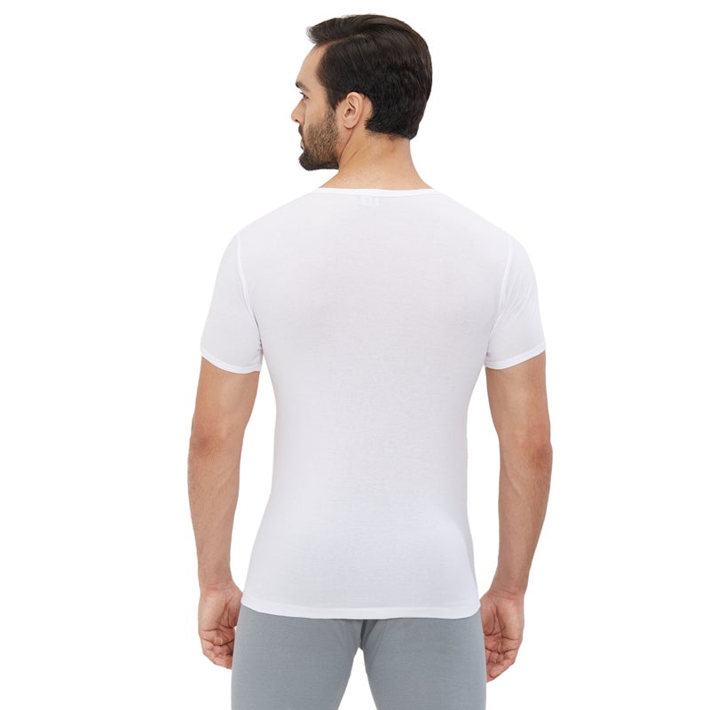 BYC Comfortable Aerocool Undershirt White  - Image 2