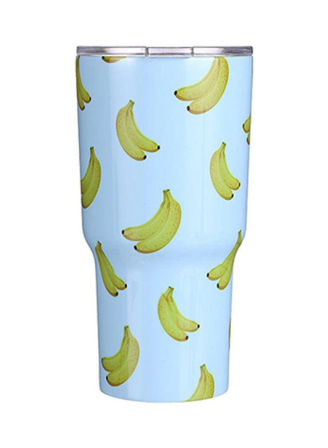 Miniso - Stainless Steel Thermal Cup Blue/Green - Image 1