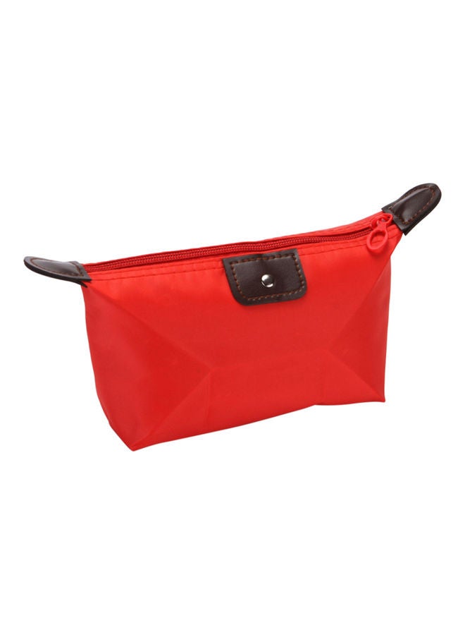 Portable Multi-Functional Waterproof Wash Travel Makeup Bag Organizer Red