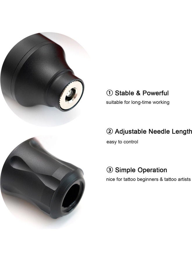 طقم ماكينة تاتو محمولة متعدد الألوان - Image 5