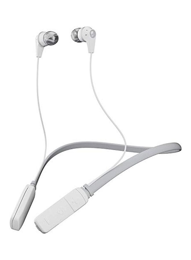 سكل كاندي سماعة رأس لاسلكية تعمل بالبلوتوث أبيض/رمادي - Image 5