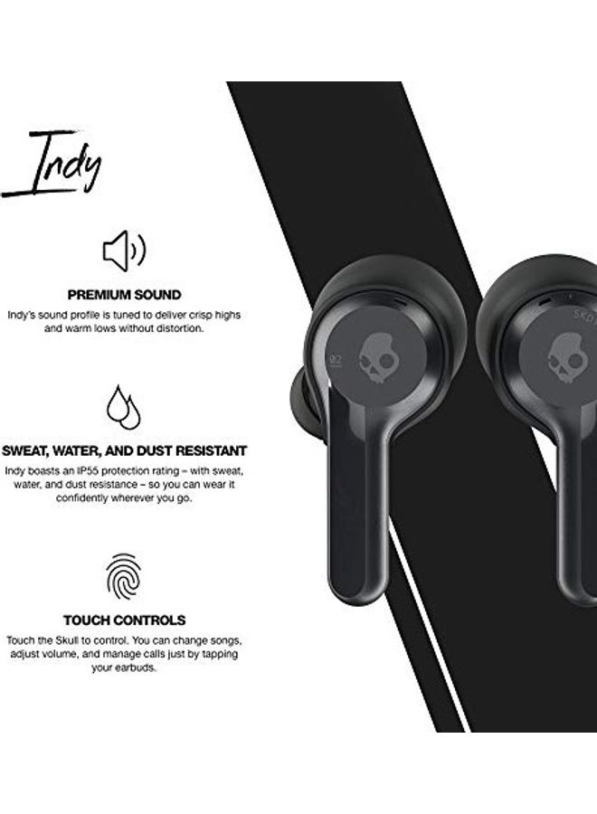 سكل كاندي سماعة أذن لاسلكية حقيقية داخلية أسود/رمادي - Image 3