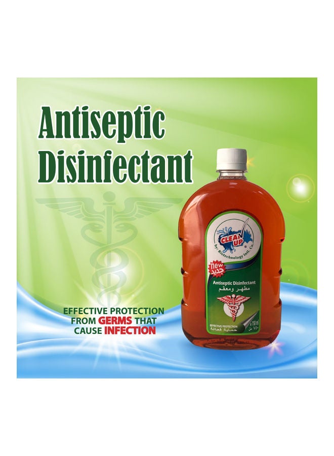 CLEAN UP Pack of 3 Antiseptic Disinfection Brown 750x3ml - Image 4
