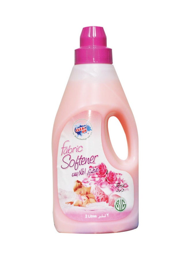 CLEAN UP Pack of 2 Fabric Softener Pink 2 x 2Liters - Image 2