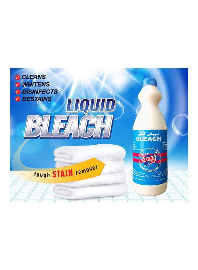CLEAN UP Pack of 6 Bleach White 6 x 970ml - Image 4