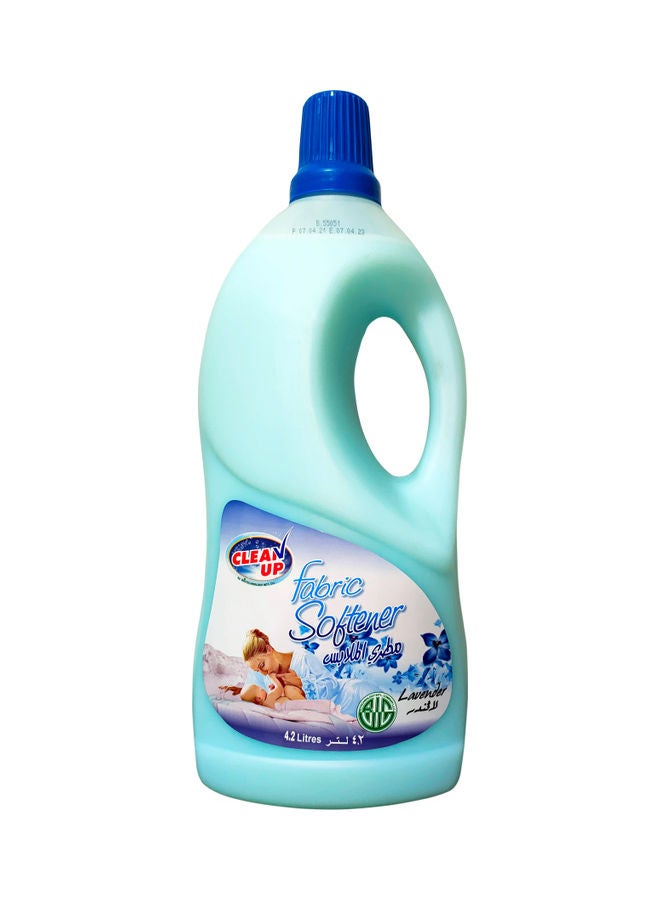 CLEAN UP Pack of 2 Fabric Softener Blue 2 x 4.2Liters - Image 2