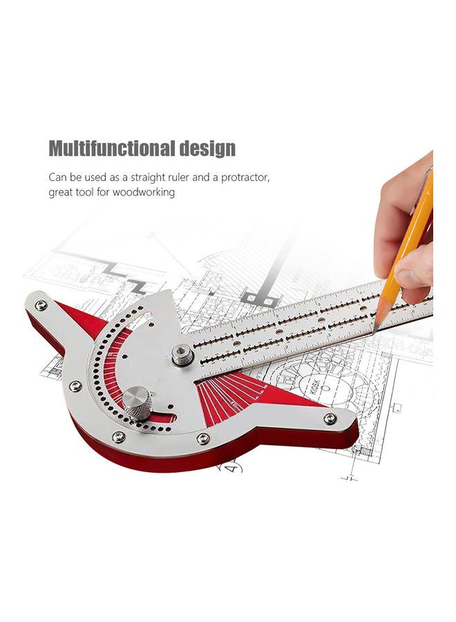 Multifunctional Measuring Ruler Silver - Image 5