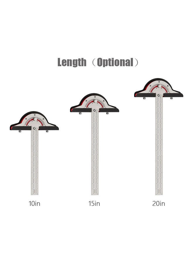 Multifunctional Measuring Ruler Silver - Image 2