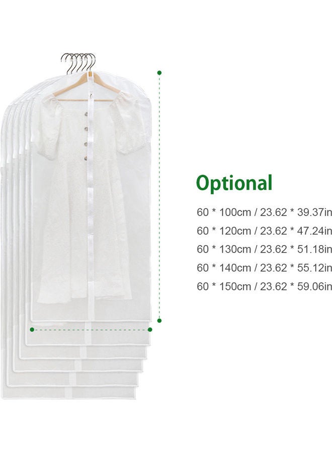 Generic 6-Piece Garment Protector Storage Bag Hanger Clear  - Image 4