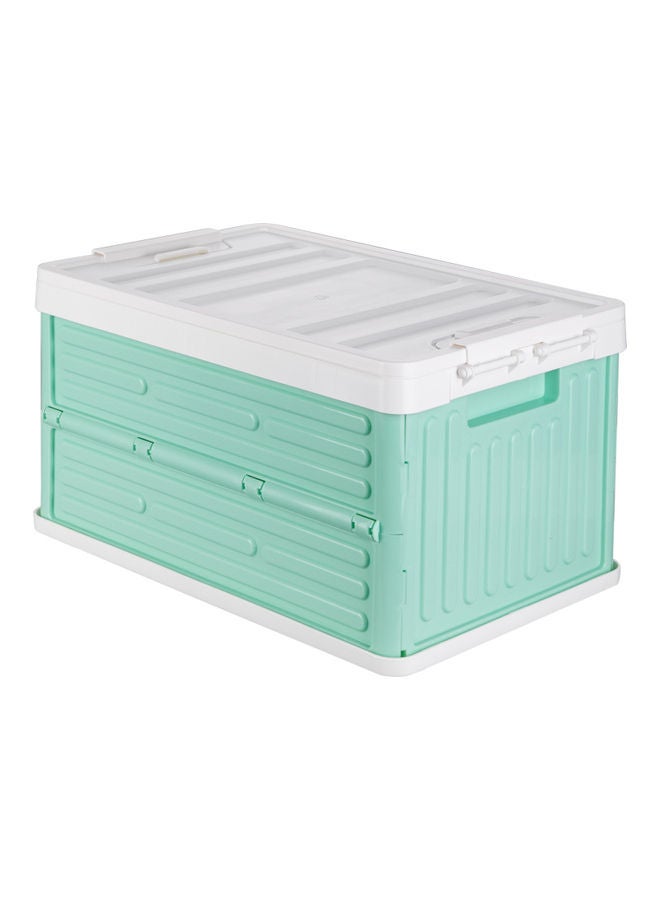 Collapsible Storage Box With Lid Green  - Image 1