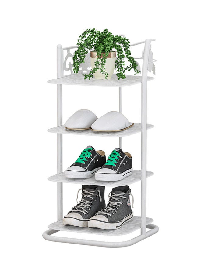 Multifunctional 4-layer Storage Rack White  - Image 2