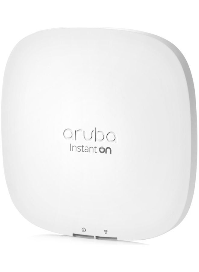 Aruba - Instant On AP22 Indoor Access Point, TWT (Target Wake Time), Backward-compliant, For Boutique hotels, independent schools, restaurants, professional offices | R4W02A White - Image 1
