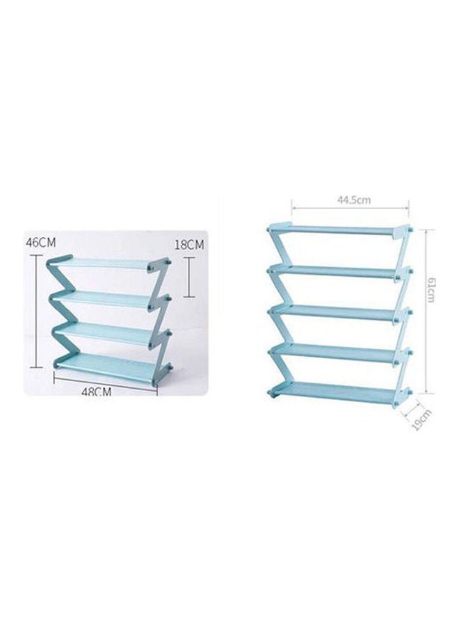 Generic Shoe Organizer Zigzag - 4 Levels Multicolore 48x20cm  - Image 2