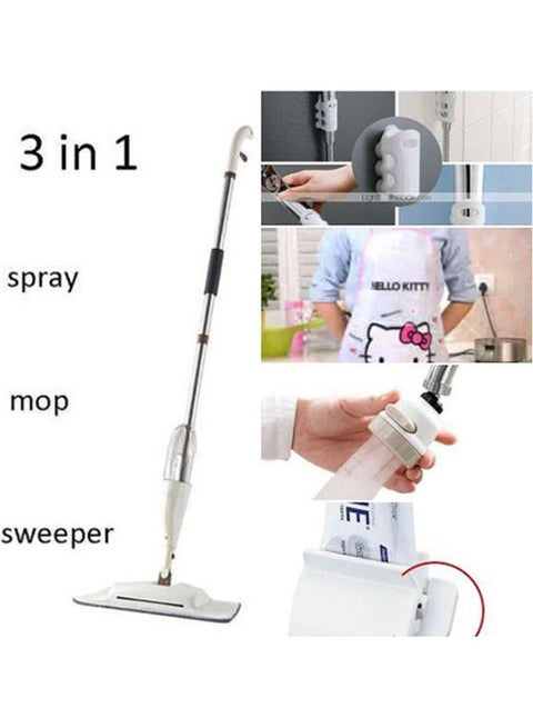 Magic Water Spray Mop 3x1 With 2 Pads Multicolour 126*41*13cm