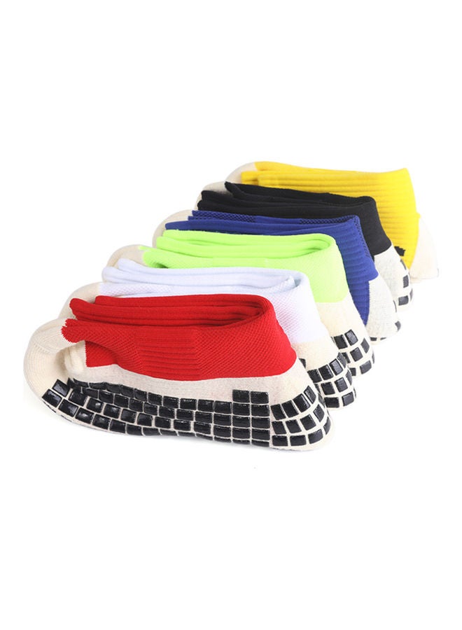 Generic - 6 Pairs Men's Anti Slip Football Socks 22 x 9 x 20cm - Image 1