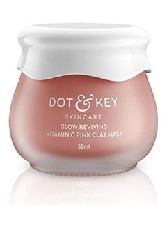 Dot & Key Glow Reviving Vitamin C Pink Clay Mask Pink 2.55905X3.74015X2.55905inch  - Image 1