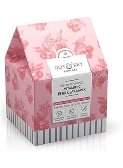 Dot & Key Glow Reviving Vitamin C Pink Clay Mask Pink 2.55905X3.74015X2.55905inch  - Image 2