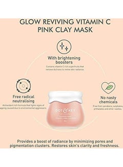 Dot & Key Glow Reviving Vitamin C Pink Clay Mask Pink 2.55905X3.74015X2.55905inch  - Image 4