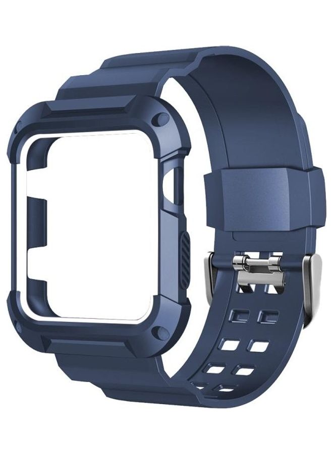 BGM Replacement Band for Apple Watch Series 1/2/3 42mm Blue - Image 2