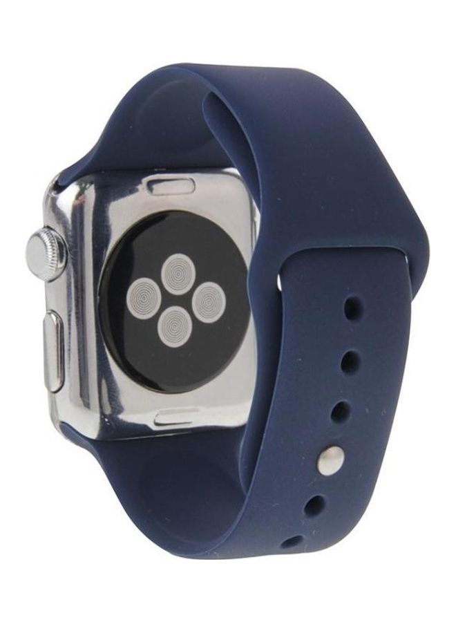 BGM Replacement Strap for Apple Watch 38mm Dark Blue - Image 1