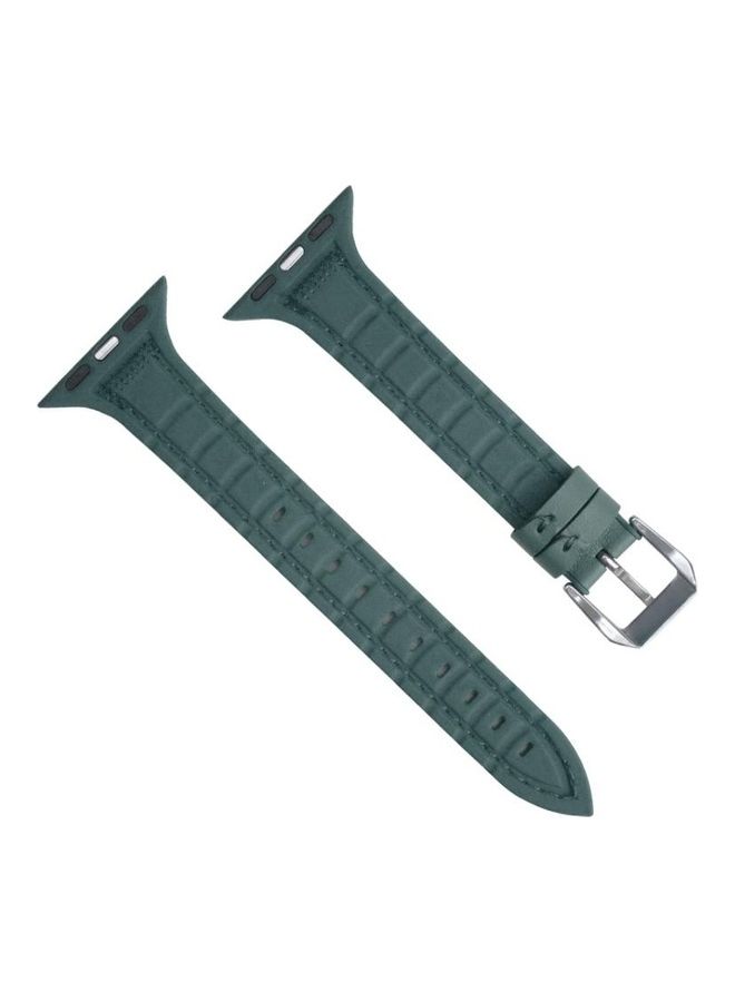 BGM Replacement Strap Watchband For Apple Watch Series 6/SE/5/4/3/2/1 38mm - 40mm Green - Image 2