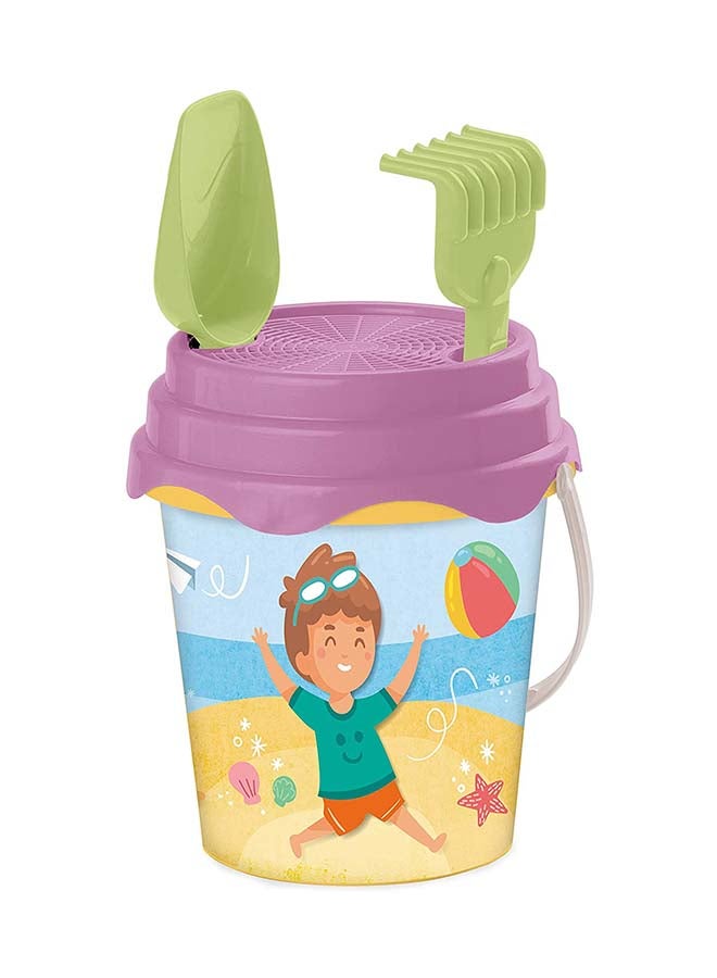 Mondo Eco-Friendly Bucket Set 17cm (assorted) – Sand Play & Outdoor Toy for Kids 17cm - Image 1