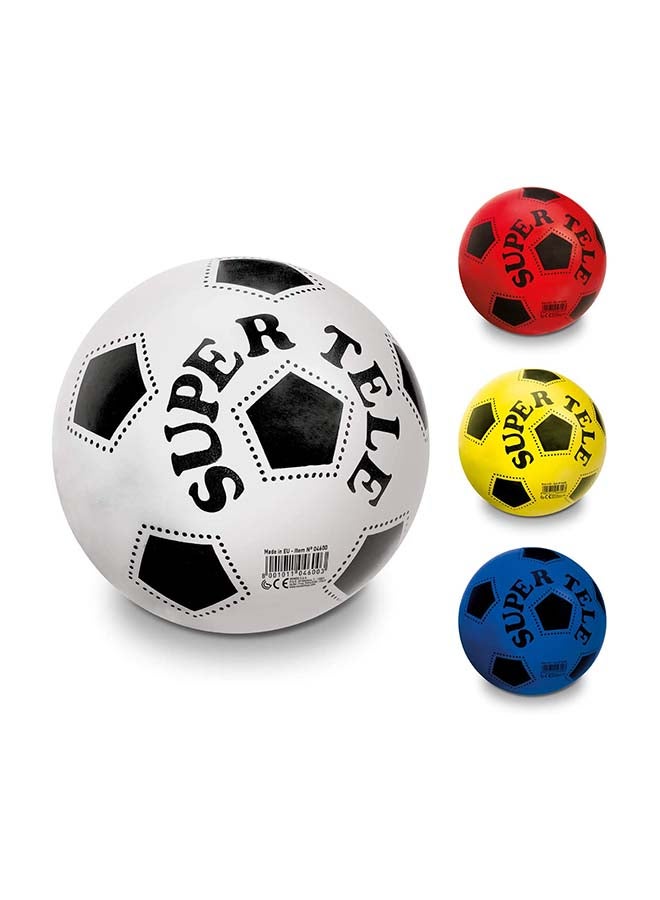 موندو كرة سوبر تيلي 230 بألوان متنوعة من بالون 23سم - Image 1