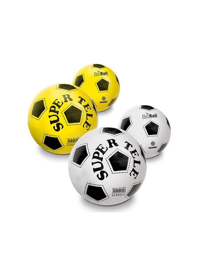 موندو كرة سوبر تيلي 230 بألوان متنوعة من بالون 23سم - Image 2