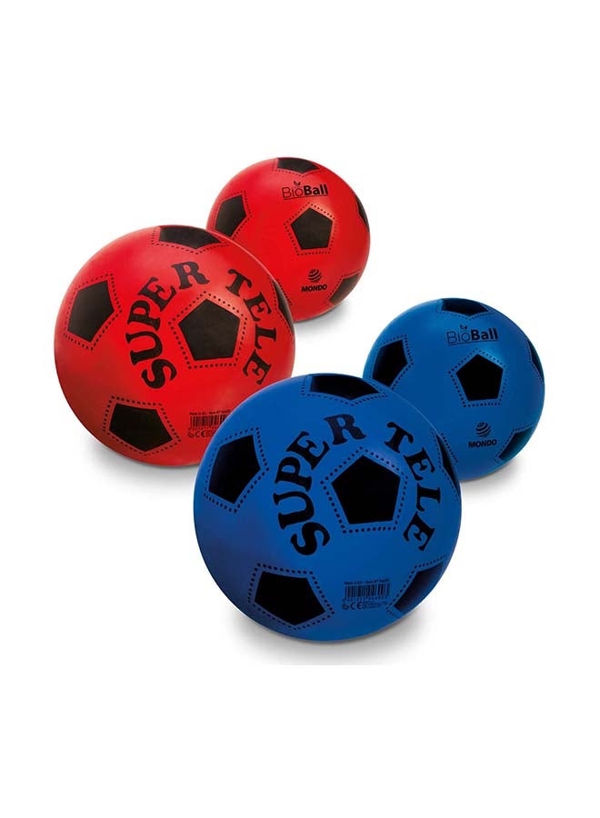 موندو كرة سوبر تيلي 230 بألوان متنوعة من بالون 23سم - Image 3