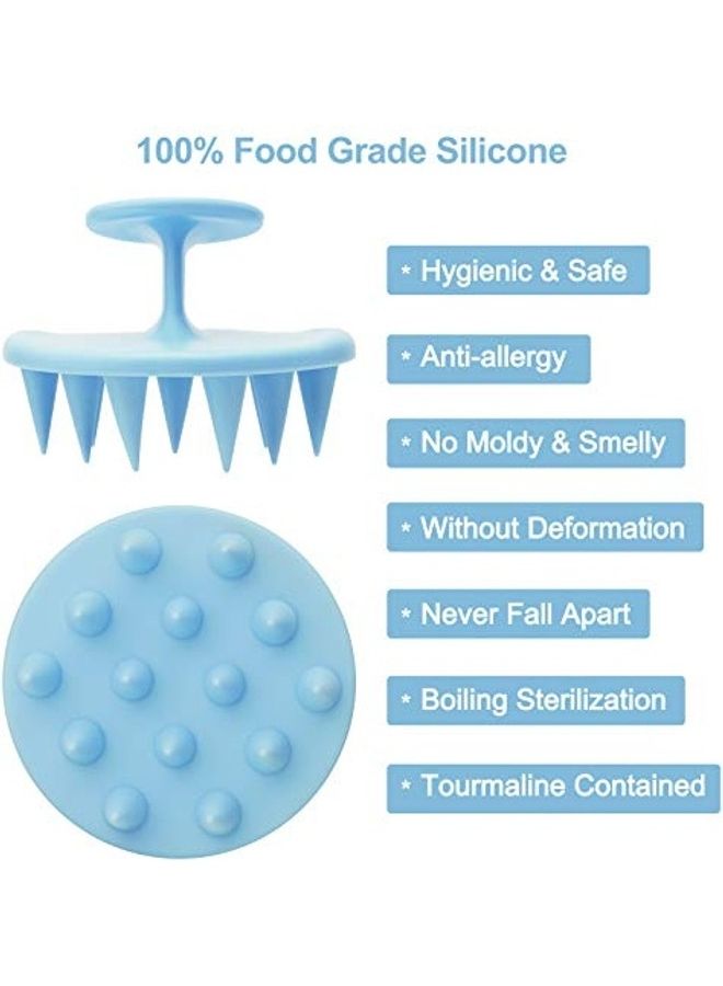 فريتيك فرشاة شامبو محدثة لتدليك فروة الرأس أزرق - Image 4