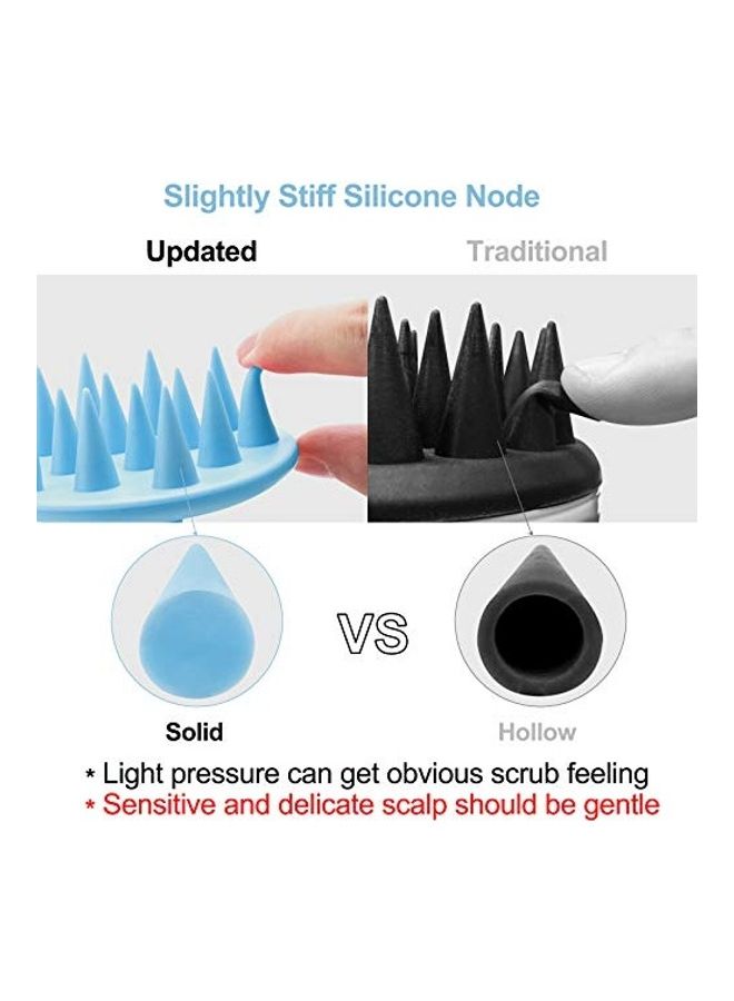 فريتيك فرشاة شامبو محدثة لتدليك فروة الرأس أزرق - Image 2