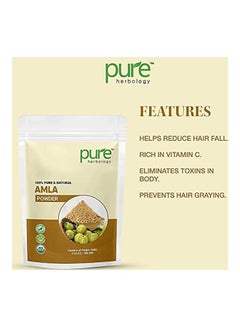 Pure Amla Powder for Face and Hair Care White 100grams - v1629118239/N50141024A_2