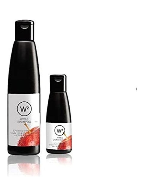 Apple Shampoo and Conditioner Combo Pack Black 50ml