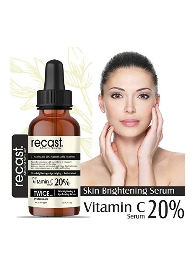 RECAST t Vitamin C 20% Skin Brightening Serum Best For Pigmentation Brown 30ml - Image 2
